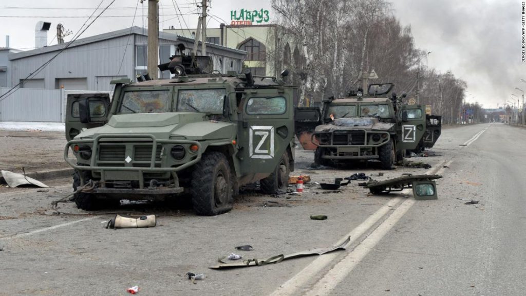 El ejército ruso advierte sobre las instalaciones de bombardeo en Kiev, según un comunicado a través de los medios estatales.
