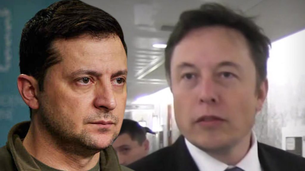Elon Musk le dice a Zelensky que más estaciones de Internet para SpaceX están en camino