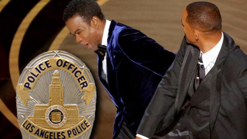 LAPD no puede arrestar a Will Smith, los policías no han visto a Chris Rock Slap