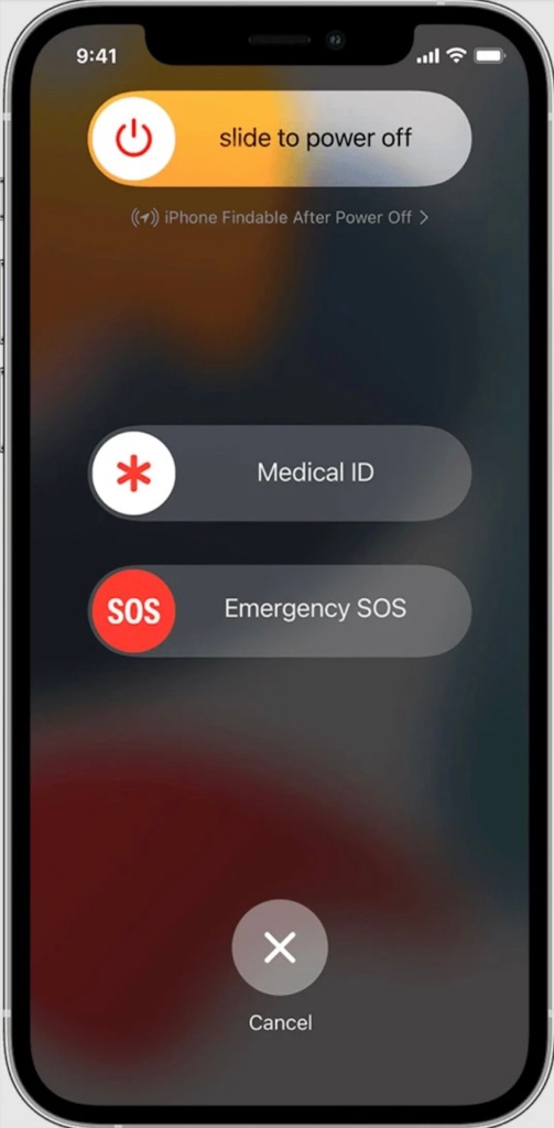 Después de que finalice la llamada, su iPhone hará ping al servicio de emergencia con su ubicación actual, a menos que elija cancelar.