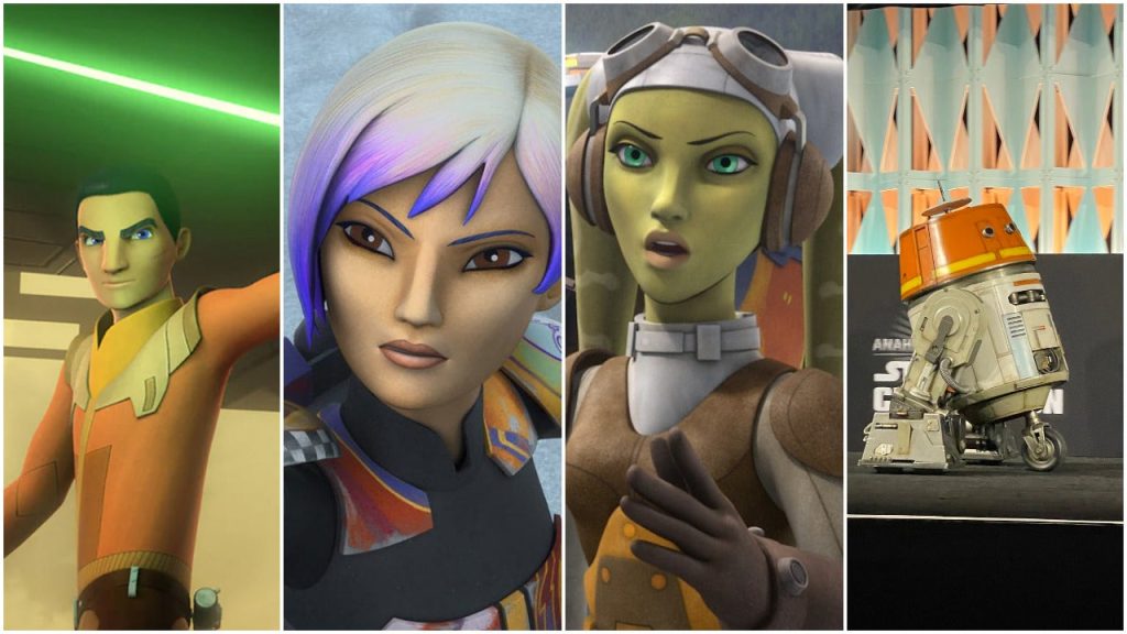 El primer vistazo de Ahsoka impresiona a Ezra Bridger, Sabine Wren, Hera Syndulla y Chopper de Star Wars Rebels