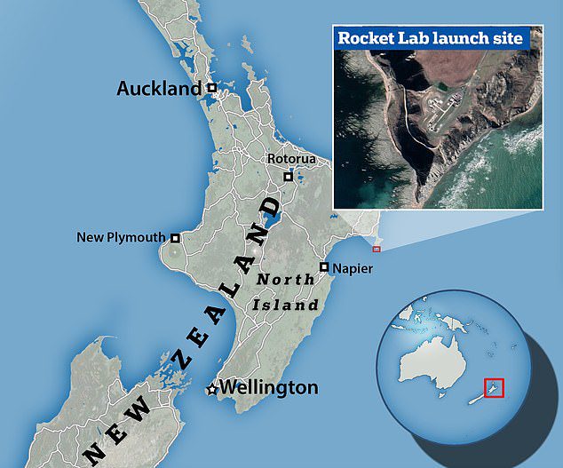 CAPSTONE se lanzará en el cohete Electron de Rocket Lab desde el Complejo de Lanzamiento 1 de la compañía en Nueva Zelanda