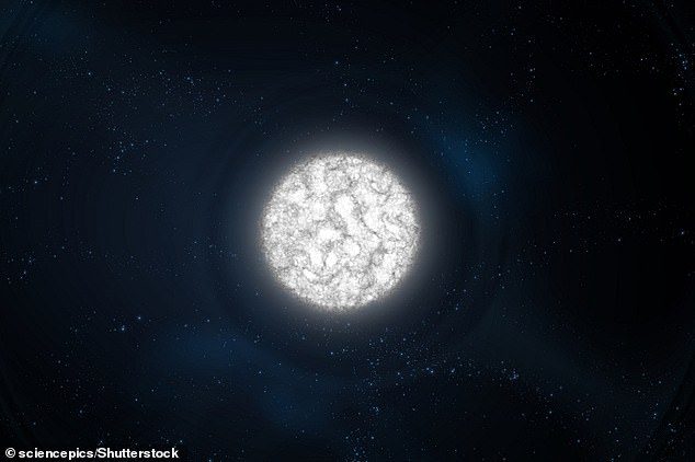 Las enanas blancas son los remanentes increíblemente densos de estrellas del tamaño de un sol que han agotado su combustible nuclear, reduciéndose a aproximadamente el tamaño de la Tierra (impresión del artista)