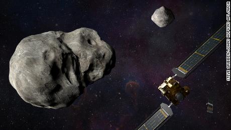 La NASA lanza una misión para estrellar un asteroide cerca de la Tierra para intentar cambiar su movimiento en el espacio