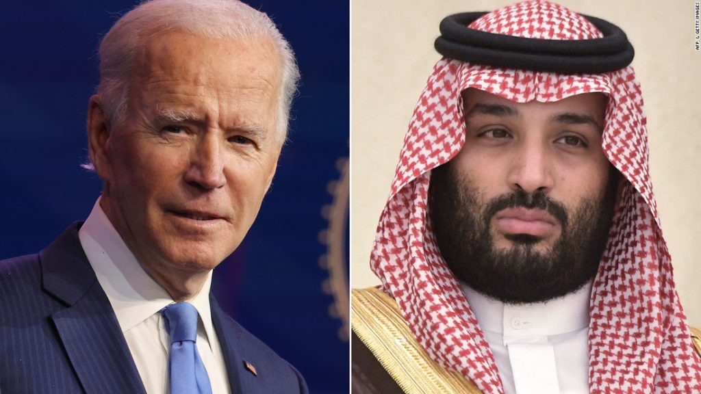 Biden y el príncipe heredero saudí planean reunirse a finales de este mes