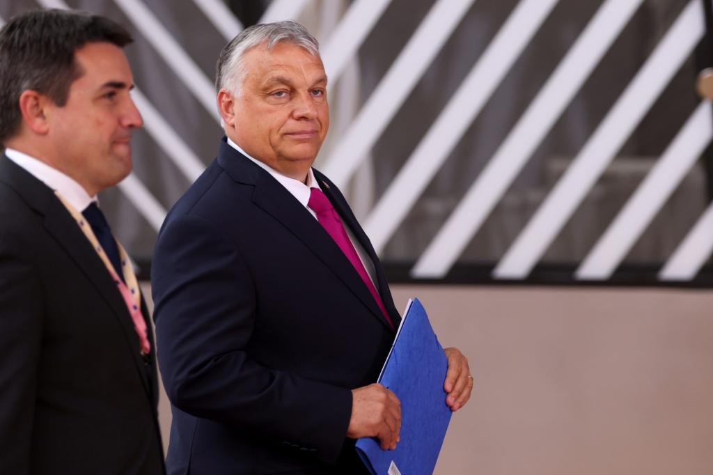 El húngaro Viktor Orban tiene una idea para poner fin a la guerra entre Rusia y Ucrania