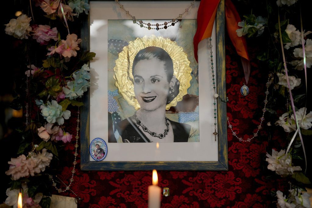 Argentinos añoran a Evita, a 70 años de su muerte