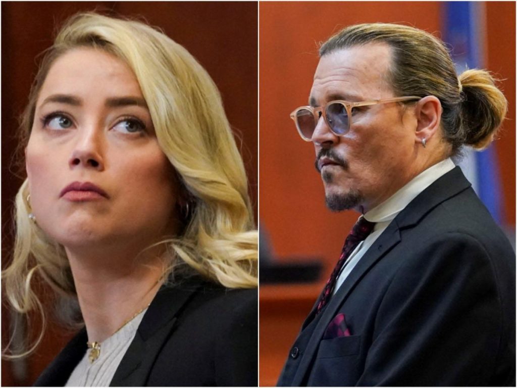 Amber Heard ha sido acusada de editar fotos de sus moretones durante el juicio por difamación.  Los documentos sin sellar muestran que su equipo acusó a Johnny Depp de lo mismo.