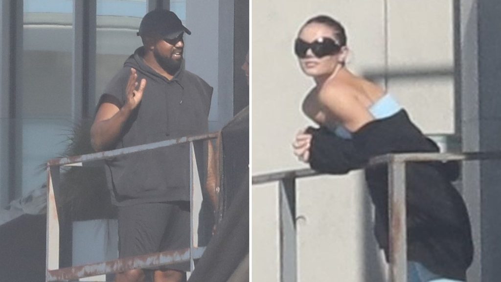 Kanye West visita la casa de Malibu con una mujer misteriosa
