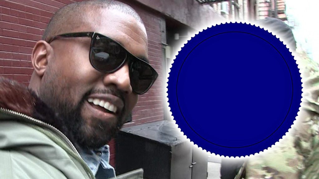 Kanye West solicita nueva y extraña marca de ropa con logo azul