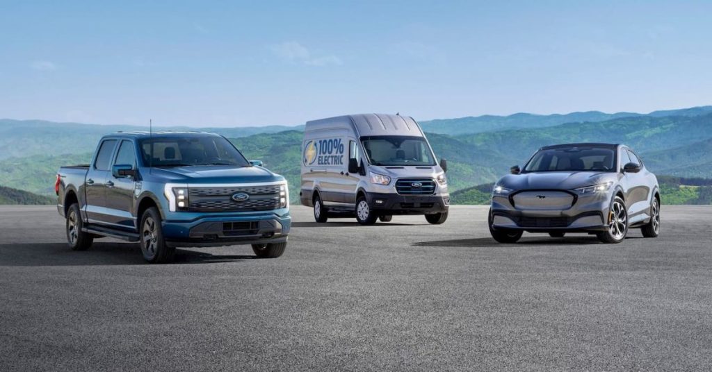 Las ventas de Ford EV aumentaron un 307 % en agosto, ocupando el segundo lugar en ventas de vehículos eléctricos en los Estados Unidos.