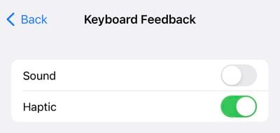 Configuración del teclado táctil del iPhone 14 Pro