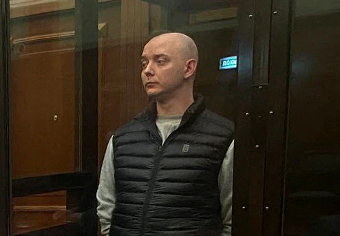 El periodista Ivan Safronov fue condenado a 22 años de prisión por alta traición