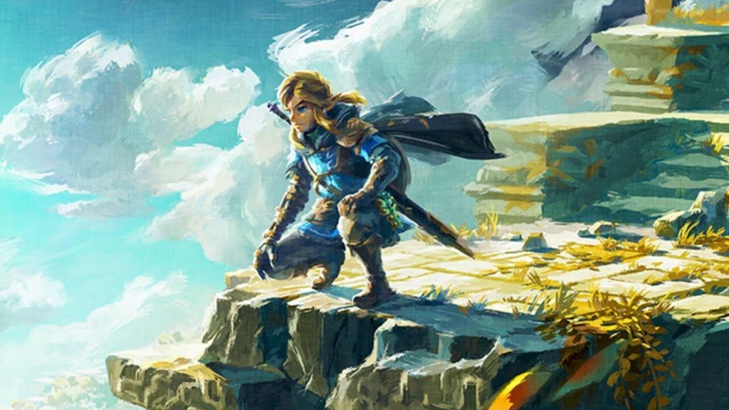 Figura de Link de Zelda: Tears Of The Kingdom vista en Nintendo Live 2022