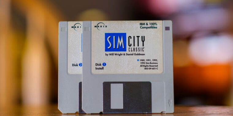 Windows 95 ha hecho un esfuerzo adicional para garantizar la compatibilidad de SimCity y otros juegos
