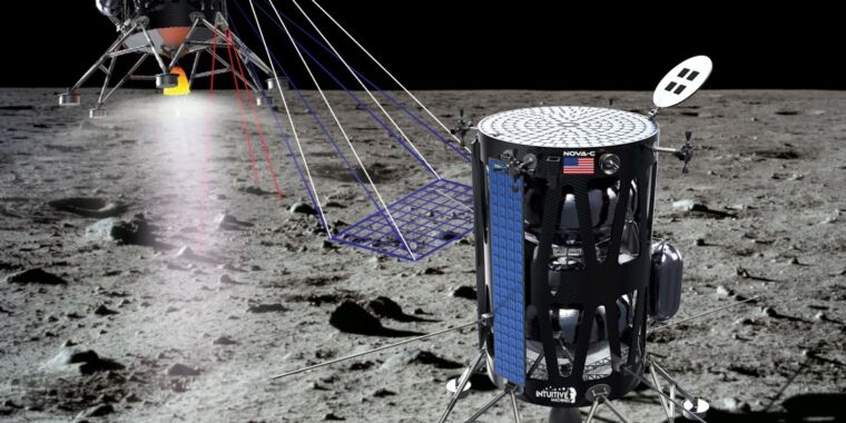 Equipo sobrante de la misión a Marte para usar en la Luna