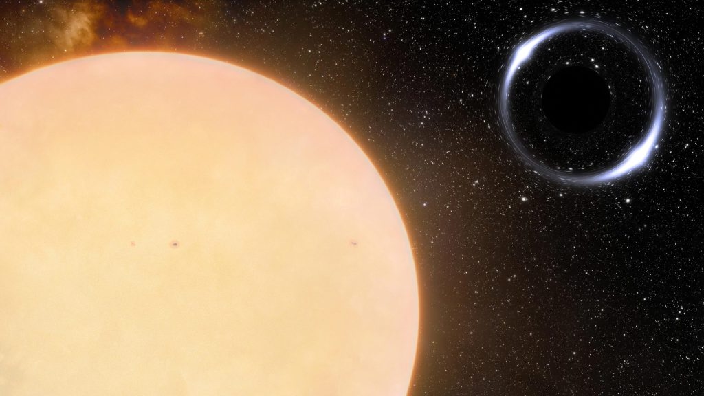 Los astrónomos han descubierto el agujero negro más cercano en la Tierra, en el patio trasero cósmico