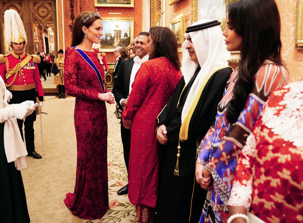 El rey Carlos III y la reina Camila acogen una recepción para los miembros del cuerpo diplomático