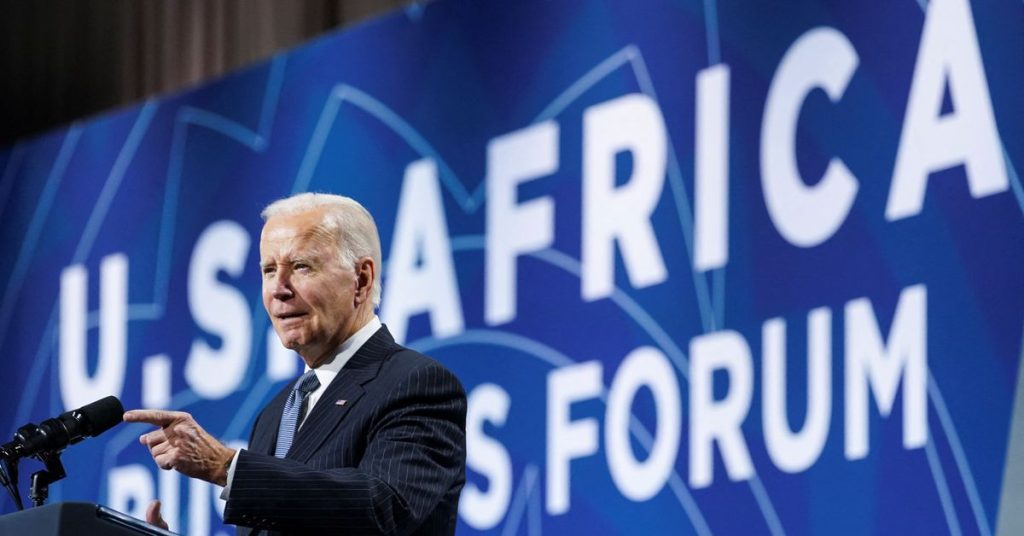 Biden dice que Estados Unidos está "todo involucrado" sobre el futuro de África