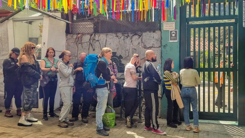Turista varada en Machu Picchu en medio de protestas peruanas
