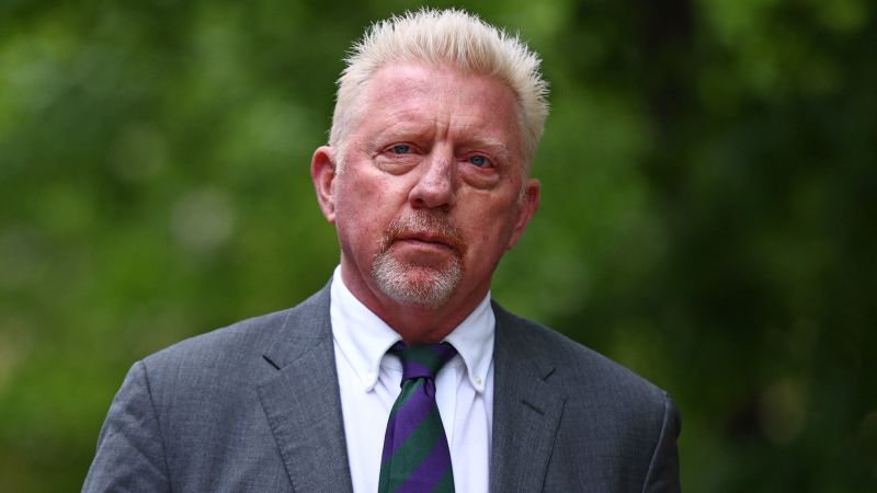 Boris Becker: Un gran tenista que salió de una prisión británica y se fue a Alemania tras informes de su deportación