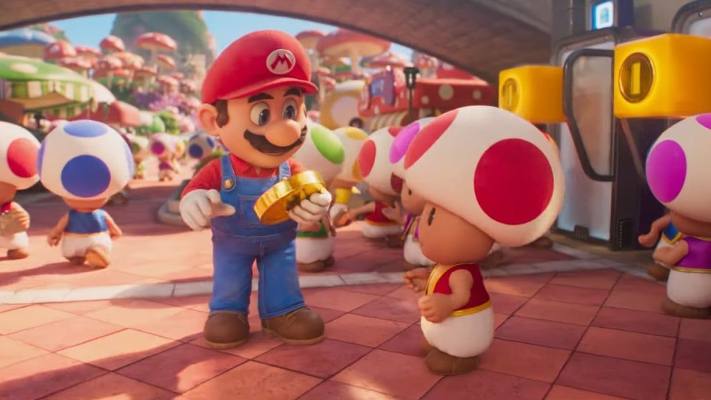 Video: La revelación oficial de la película Super Mario Bros.  "Reino de los hongos"